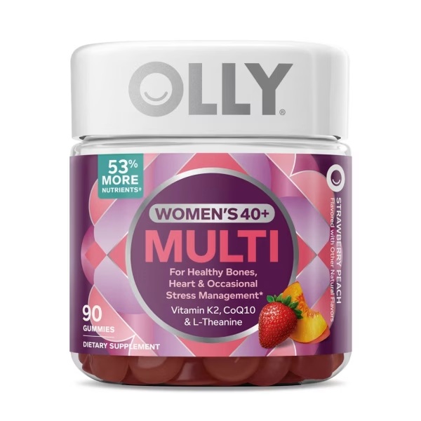 OLLY Women’s 40+ Multivitamin Gummies — 90 Count